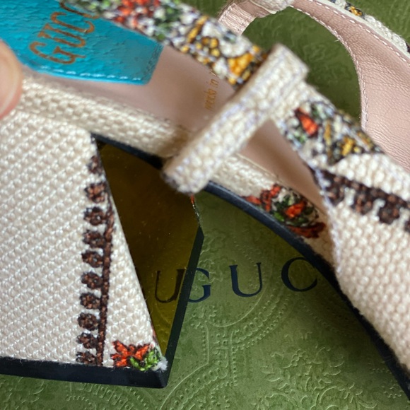 Rare, excellent condition Gucci Merida Crowns/Malaga Style, size 6.5, multicolor - Picture 5 of 10